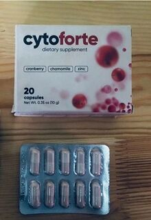 Лечение цистита натуральными капсулами Cyto Forte - отзыв о результатах применения